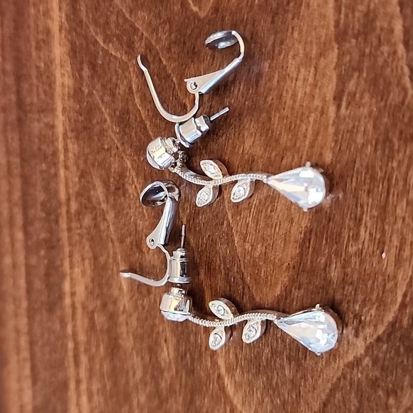 Earrings for Pierced and Non-Pierced Earrings Wedding Jewelry - Picture 4 of 5